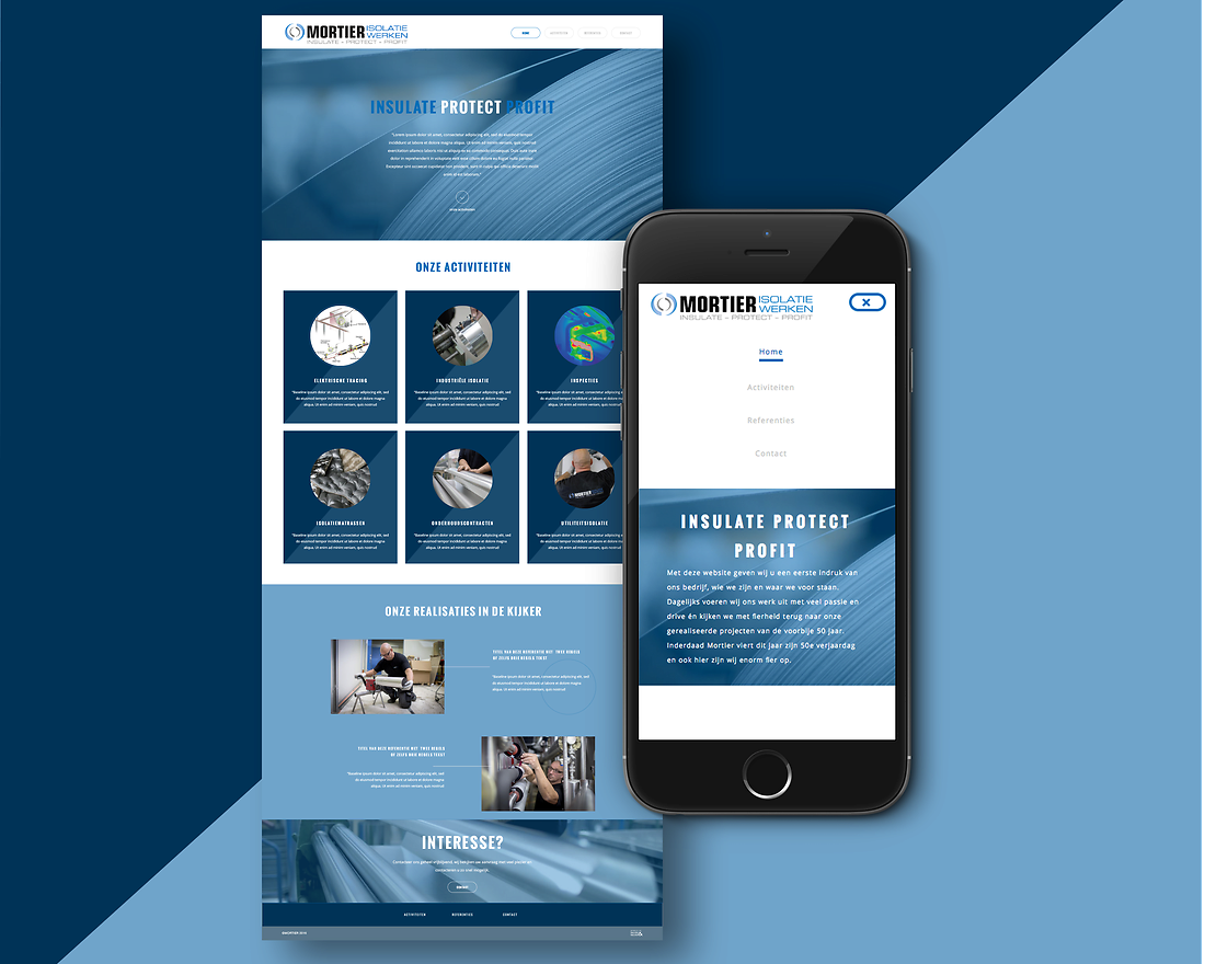 Mortier Isolatie