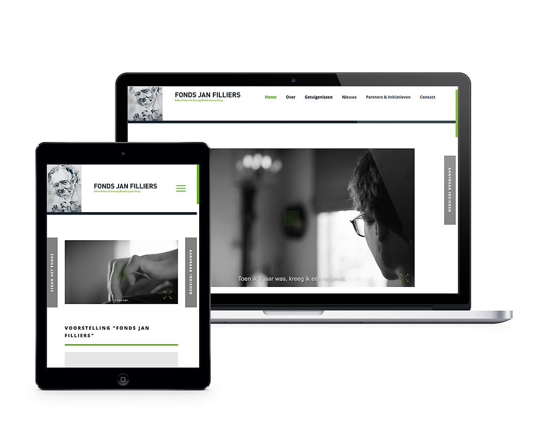 Fonds Jan Filliers website