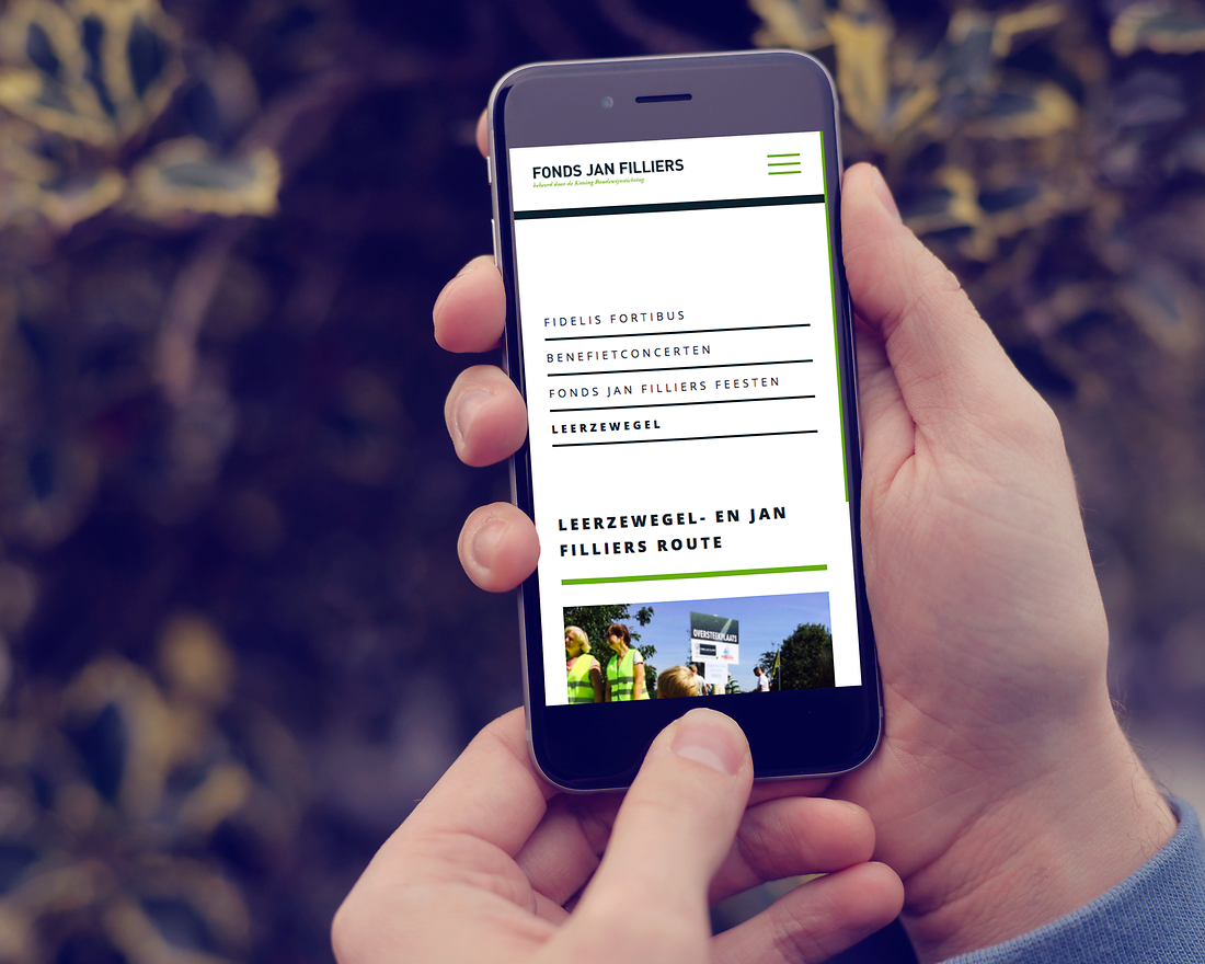 Fonds Jan Filliers website