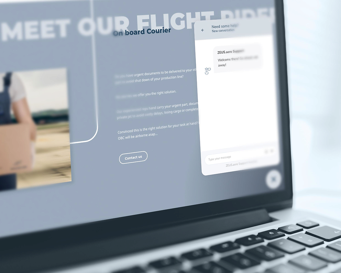 Zeus mighty cargo flights website