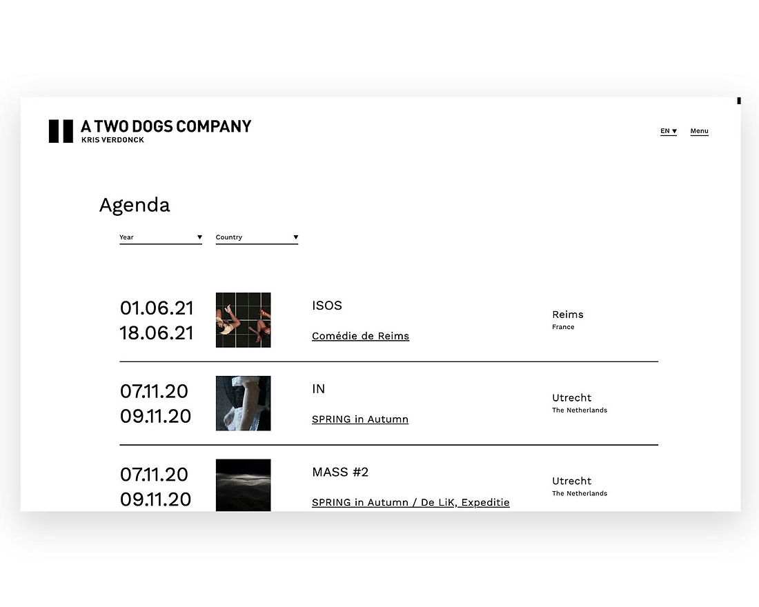 A Two Dogs Company / Kris Verdonck